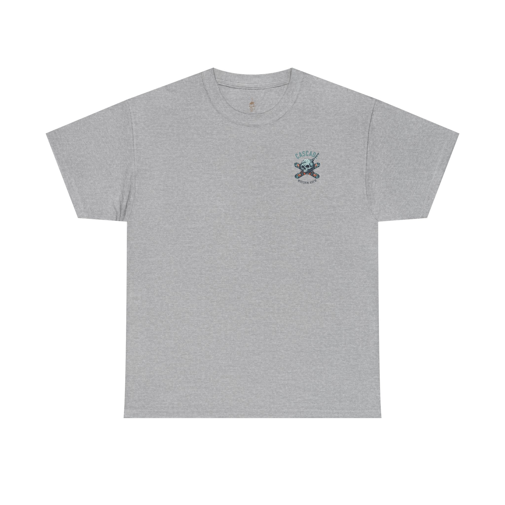 Captain Skull & Crossbones Chest Logo Tee — Cascade Wreckin Krew