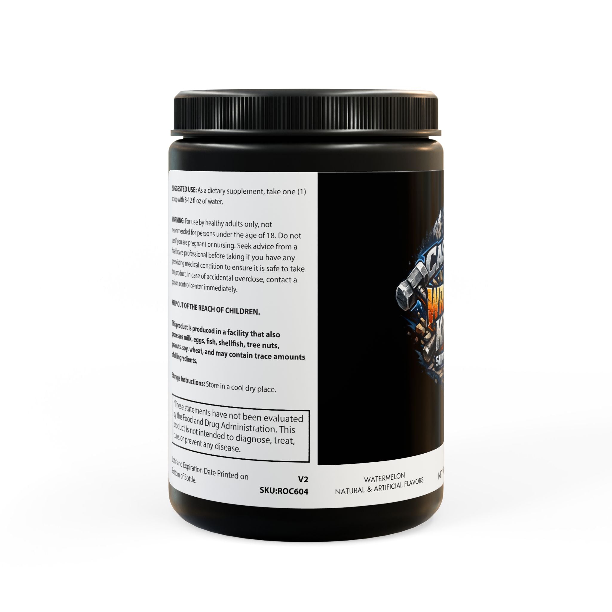 Cascade Wreckin Krew BCAA Supplement – Watermelon 325g (45 Servings)