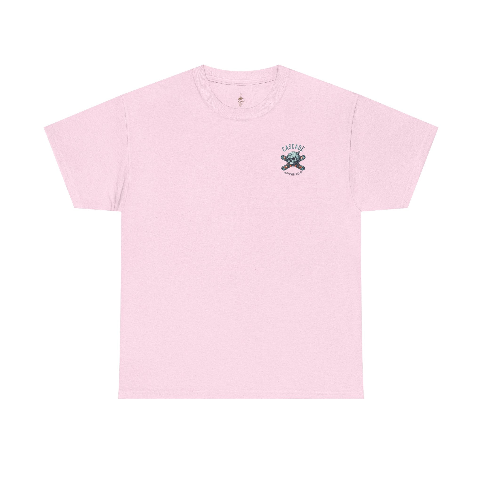 Captain Skull & Crossbones Chest Logo Tee — Cascade Wreckin Krew